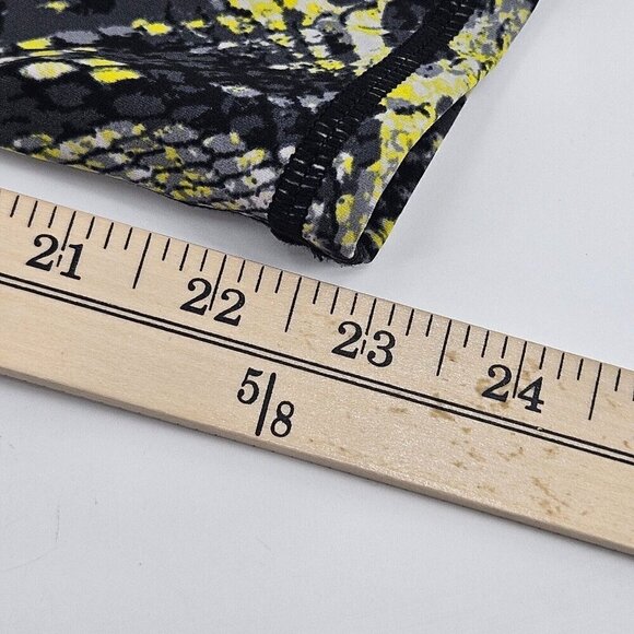 Sweaty Betty Power 7/8 Leggings Yellow Snakeskin Women's Size S Activewear Yoga - Picture 11 of 11